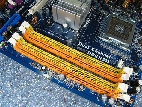 slots for ram on motherboard